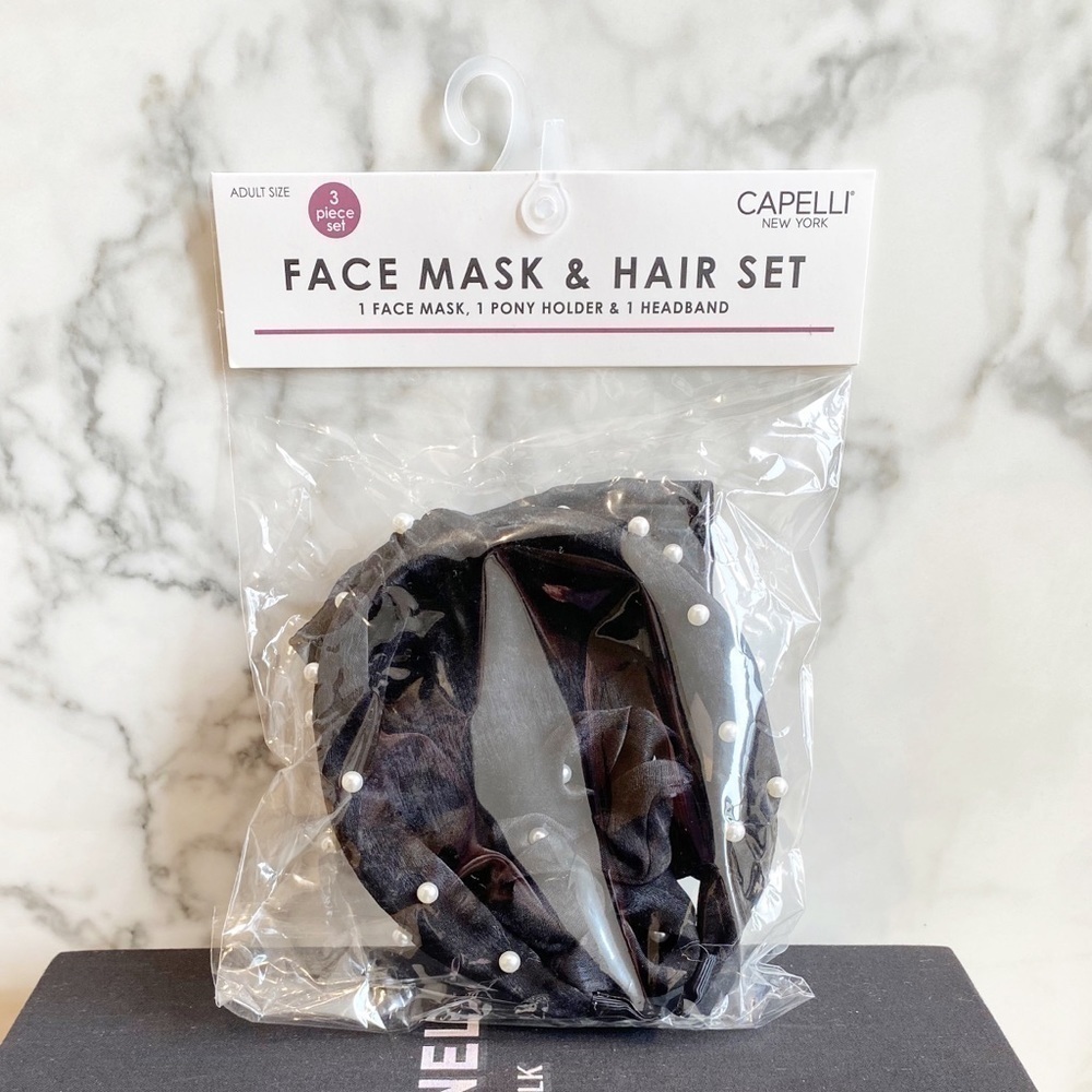 𝅺ADD ON ITEM - Face mask, scrunchie, headband set